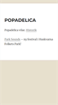 Mobile Screenshot of popadelica.se
